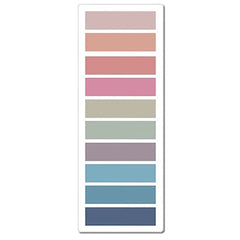 2400S Transparent Colorful Index Creative Memo Pads Office School Stationery Self-Adhesive Stickers Sticky Note Pads