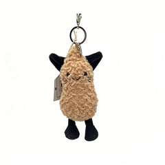 JC Cute Girl Plush Bag Charm Keychain – Kawaii Gift Toy