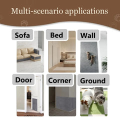 Anti Cat Scratch Mat Trimmable Self-Adhesive Carpet Mat Pad Cat Pet Scratcher Furniture Couch Corner Indoor Sofa Wall Protector Pet Shop, Pet Toys