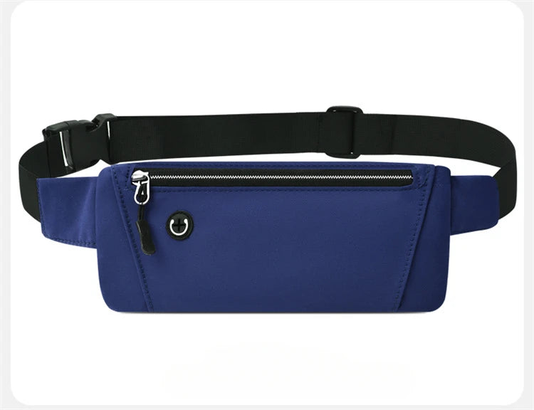 Running Waist Bag Sports Belt Pouch Mobile Phone Bag Men Women Waist Pack Lightweight Gym Sports Bag Waist Pack Adjustable Strap