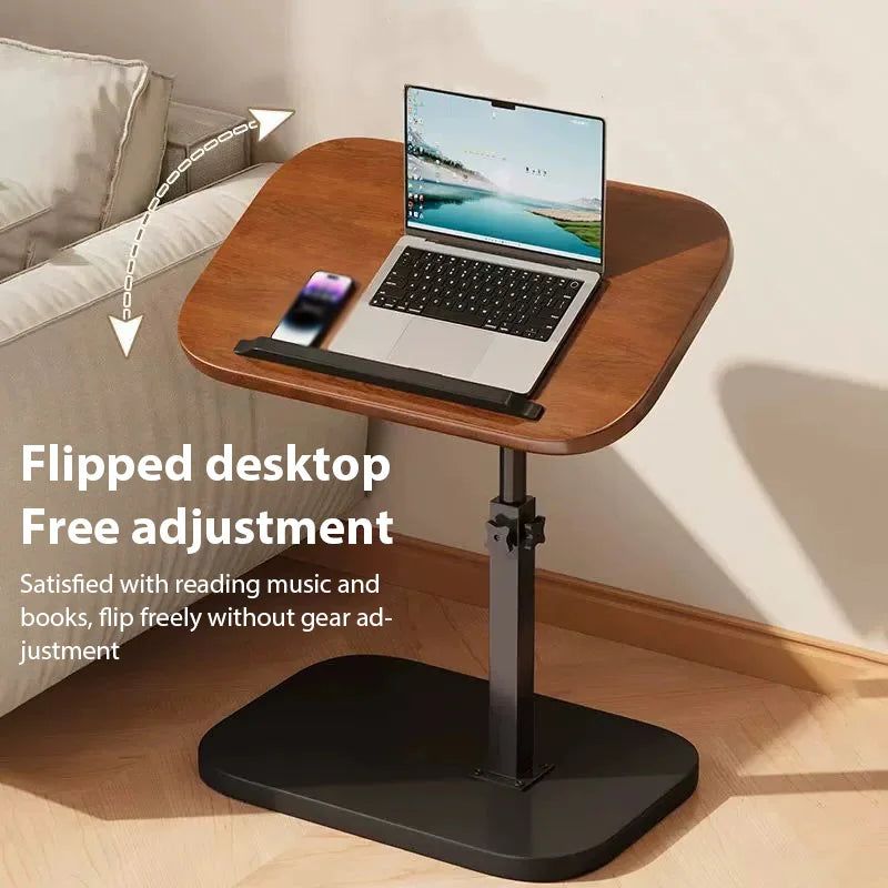 Adjustable Height Rotating Side Table Multi-Functional Lightweight Sofa Side Table Coffee Table Living Room Movable Desk Living Room Furniture