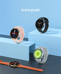 2026 New Smartwatch Women AMOLED HD Screen Always On Display Bluetooth Call IP68 Waterproof GPS Smart Men Watch For Android ios