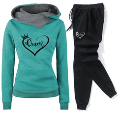 Women’s 2025 Casual Sports Tracksuit Long Sleeve Set