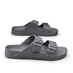 Summer Adjustable Soft Slides Slippers For Men Flat EVA Slippers Lightweight Anti Slip Slippers Size 34-47 48 49  Dropshipping