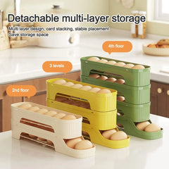 Automatic Rolling Egg Storage Organiser for Fridge – additional product image