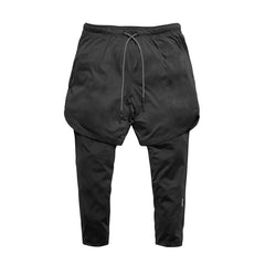 2 in 1 Compression Pants Mens basketball shorts Leggings sport Running Shorts High Elastic Dry Fit Training Tights Jogging Pants