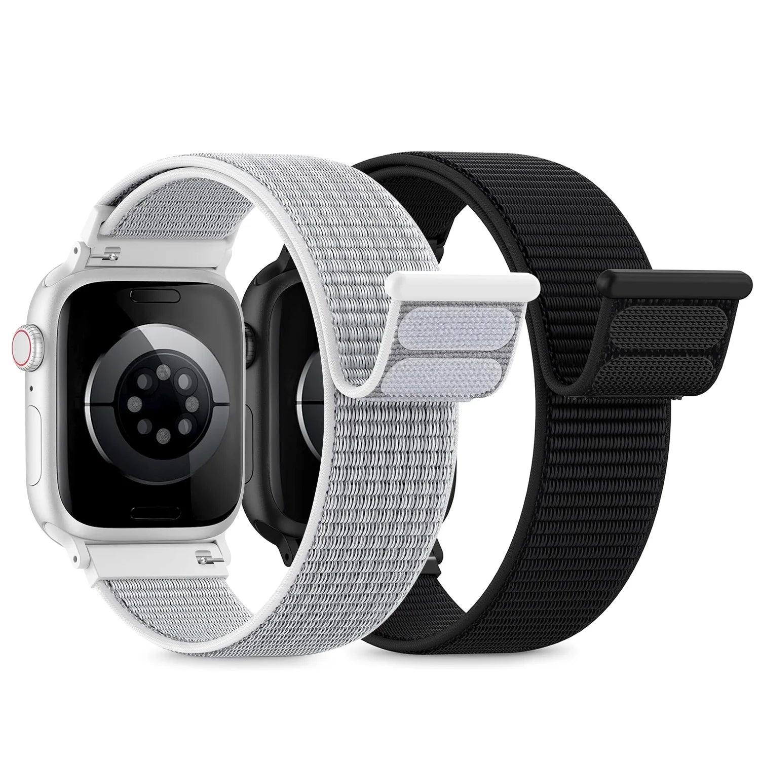 Nylon Strap For Apple Watch Band Ultra 3 2 49mm 46mm 45mm 41mm 44mm 42mm 40mm 38mm Bracelet For iWatch Series 11 10 9 8 7 6 5 4