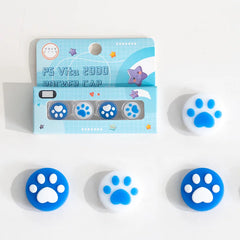 4pcs Silicone Soft Thumb Stick Grip Cap Joystick Cover For Sony PlayStation Psvita PS Vita PSV 1000 Fat/2000 Slim Protector Case