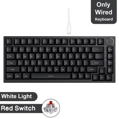 Ajazz AK820/AK820Pro Wireless/Bluetooth Mechanical Keyboard with Knob