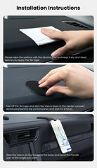 Vyvylabs Magnetic Car Phone Holder 15W Wireless Charger Bendable Car Phone Mount for iPhone 12-18 Stand Dashboard Center Console
