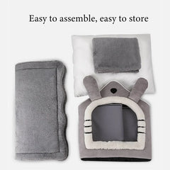 Folding houses for small and medium sized dogs and cats, mattresses, pet products, puppy baskets, winter kennels