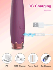 Beginner Vagina Vibrator for Women Clitoris Nipples Stimulator Clit G-Spot Vibrator Female Masturbator Sex Toy for Women