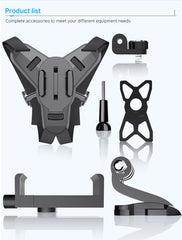 Motorcycle Helmet Phone Stand Mount Holder For GoPro Hero Insta360 Action Sports Camera Holder Motorcycle Camera Accessories