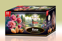 50Pcs/Box Better Quality Natural Perfume Indian Incense Sandalwoo Backflow Incense Cones Long-lasting Smell