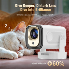 Magcubic HY310 1080P 330ANSI Android11 Mini Projector Auto Focus 4K Native 5W Speaker Air Mouse Voice Assistant Upgrated HY300