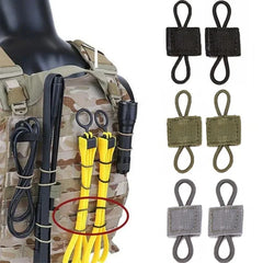5/10 Pcs Antenna Binding Buckle Tactical Molle Sling Adapter Buckle Outdoor PTT Fixed Strap Hunting Backpack Vest Accessories