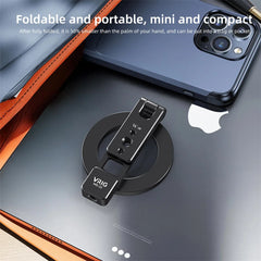VRIG Magnetic Phone Holder Tripod Mount MagSafe Phone Stand W 1/4 Cold Shoe for iPhone 16 15 14 Samsung Phone Camera Accessories
