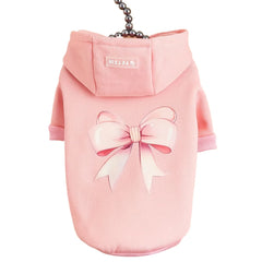 Velvet Hooded Pet Sweatshirt – Warm Printed Dog & Cat Clothes Pet Shop