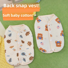 Warm Cotton Open Cardigan Pet Shop Pet Clothing for Small Dogs And s Teddy Bichon Baby Underwear Vest Spring Autumn Winter Dogbaby