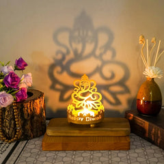 1PC Metal Buddha Statue Candle Holder Candle Holder Diwali Festival Candle Holder Decoration, Fortune Peace Candle Lamp Crafts H