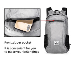 18L Portable Foldable Backpack Folding Mountaineering Bag Ultralight Outdoor Climbing Cycling Travel Knapsack Hiking Daypack