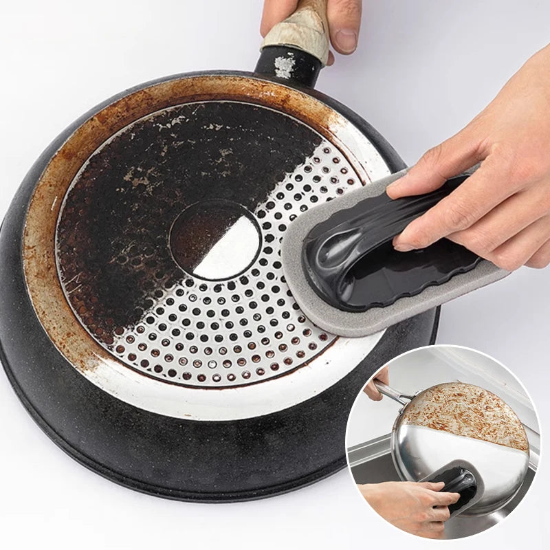 Magic Emery Sponge Brush - Rust & Stain Eraser Tool