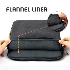 Protective Laptop Sleeve Case for 13.3-14.2 15-15.6 Inch New MacBook Pro M3 Max M2 M1 Slim Carrying Laptop Bag Men Women
