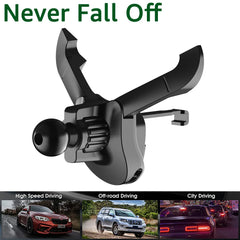 17mm Ball Head Car Air Vent Clip for Car Phone Holder Mount Universal Car Air Outlet Hook Clamp for Mobile Phone GPS Brackets