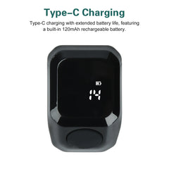 Smart App Ring Counter OLED Digital Display Bluetooth Counter Time Reminder Wearable Prayer Bead Counter