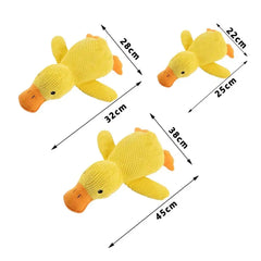 Pet Plush Toy Dog Calming Duck Sleeping Companion Doll Chew Durable Squeaky Teeth Cleaning Chew Puppy Toy Best Seller Pet Shop