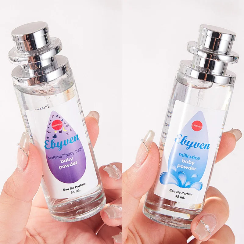 Baby Powder Tower Milk+Rice Perfume Spray,Floral Fruity Women Scent,Citrus/Musk/Sandalwood Vanilla/Oak/Vetiver Light Fragrance