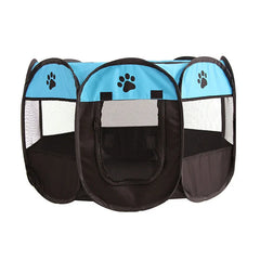 Foldable cats, dog kennels, cats, dogs, delivery rooms, pets, octagonal cages, breathable fences, tents, claw-resistant Pet Shop