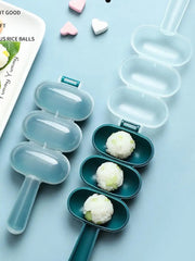 Rice Ball Mold Sushi Maker Mold Portable Kitchen Gadget Meatballs Tool for Family Gatherings Outings Travel Picnic