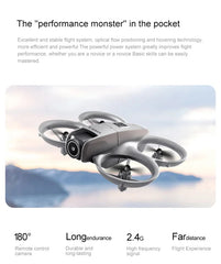 D16 Mini Drone 8K HD Dual Camera Profesional 180° Electric Adjustable GPS Positioning Obstacle avoidance Bushless UAV 2026 New