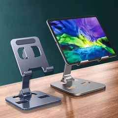 Aluminum Alloy Foldable Desk Phone & Tablet Stand