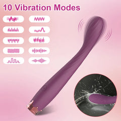 Beginner Vagina Vibrator for Women Clitoris Nipples Stimulator Clit G-Spot Vibrator Female Masturbator Sex Toy for Women