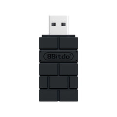 8BitDo USB Wireless Bluetooth Adapter 2 Receiver for Nintendo Switch 1, 2 PS1 Raspberry Pi Mini PS4 Controller for PS5 Handle