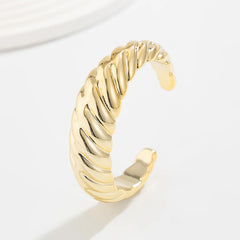 Exaggerated Irregular Cuff Bracelet – Hip Hop Rock Style