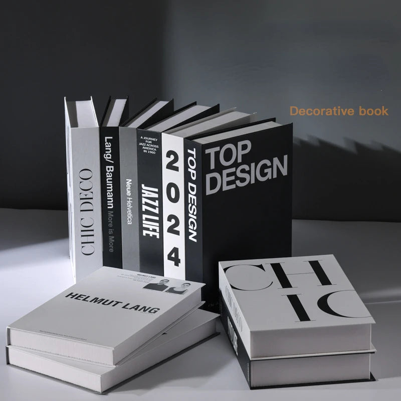 Luxury Decorative Fake Books – Designer Home Decor Accent