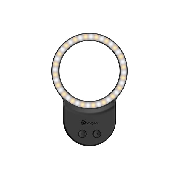 Fotorgear Mini Selfie Ring Light Magnetic Phone Fill Light for iPhone Xiaomi 14 Ultra for Live Photography Selfies