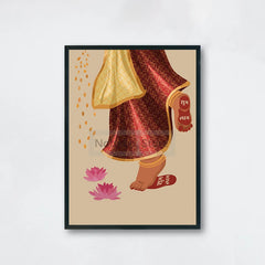 Hindu God Poster Krishna Lakshmi Kali and Shiva India Prints Canvas Painting Wall Art Pictures Home Room Hinduism Religion Decor