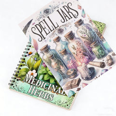 Old Witch Spells Book - Essential Tool for Witches & Wizard Beginners,  Perfect for Birthdays, Easter, Christmas, Halloween Gift