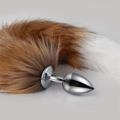 Role-playing Sex Games, Men and Women Sex Toys,1pcs,BDSM Three Size Dog Tail Anal Plug, Animal Tail Butt Plug