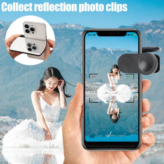 Smartphone Mirror Reflection Clip – Adjustable Selfie Tool