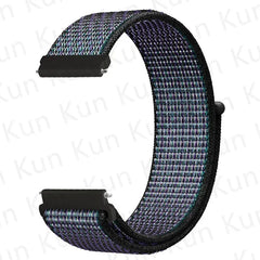 20MM 22MM Band For Samsung Galaxy Watch 6/5/4/5pro/4/6 Classic/active 2 Nylon loop sport bracelet huawei watch GT 4-2-2e-3 Strap