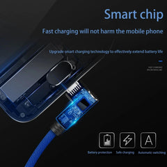 5A Fast Charging Type C Cable 90 Degrees Elbow Cable USB C Cable for Game for Samsung Xiaomi Redmi Honor Phone Charger Usb Cable