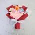 Crochet Knitting Flowers Potted Homemade Crochet Rose Tulip Daisy Office Desktop Ornaments Car Automotive Interior Decoration Home Decor, Plants & flowers