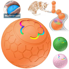Smart Interactive Dog Toy Ball – USB RGB Rolling Ball Pet Shop