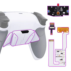 eXtremeRate Programable RISE4 V3 Remap Kit for ps5 Controller BDM-030/040/050, Upgrade Board & Redesigned Back Shell & Buttons