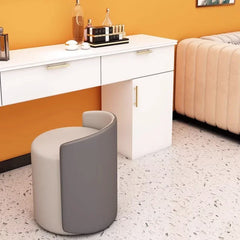 Modern Round Makeup Stool for Dressing Table & Living Room